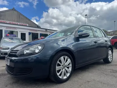 Used VW Golf VI SE 140 HP (102 kW) 2011 Blue Hatchback