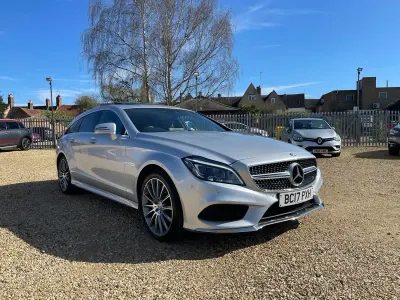 Usado Mercedes CLS350 Shooting Brake AMG line 258 HP (189 kW) 2017 Prateado Carrinha
