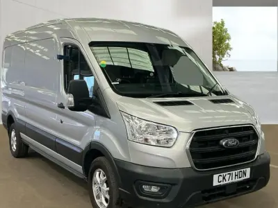 Used Ford Transit Trend 130 HP (95 kW) 2021 Silver Van