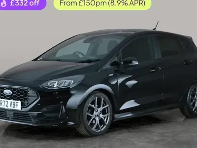Used Ford Fiesta ST-Line 125 HP (91 kW) 2022 Black Hatchback