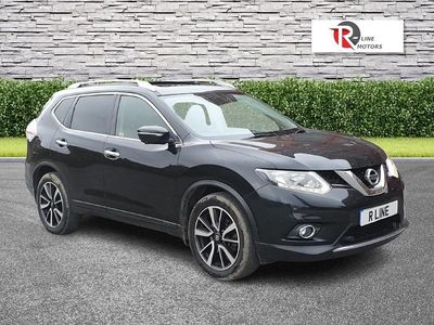 Black Used 2017 Nissan X-Trail N-Vision SUV | £9,695 (Fair price)