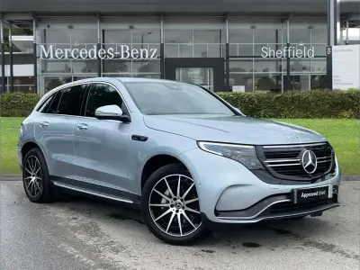 Used Mercedes EQC400 AMG line 300 kW (408 HP) 2023 Silver SUV