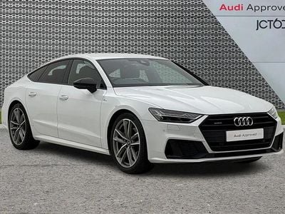 Used Audi A7 Black Edition 261 HP (191 kW) 2022 White Sedan