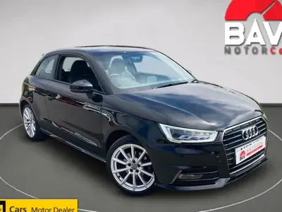 Used Audi A1 S-Line 125 HP (91 kW) 2018 Black Hatchback