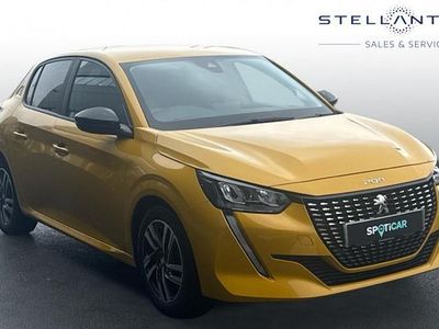 Used Peugeot 208 Active+ 75 HP (55 kW) 2023 Yellow Hatchback