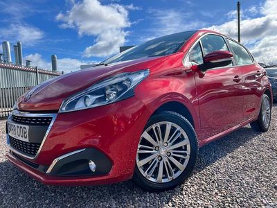 Used Peugeot 208 Signature Sky 2018 Red Hatchback