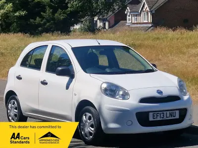 Used Nissan Micra Visia 2013 White Hatchback
