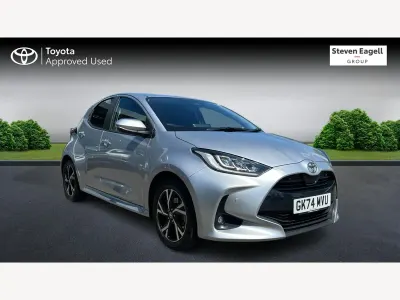 Used Toyota Yaris Hybrid Design 2024 Silver Hatchback