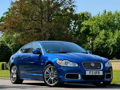 Used Jaguar XFR Supercharged 2009 Blue Sedan