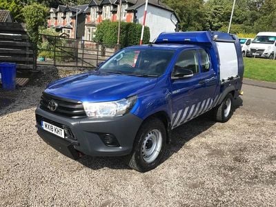 Blue Used 2018 Toyota HiLux Active Pickup | £9,995 (A bit pricey)