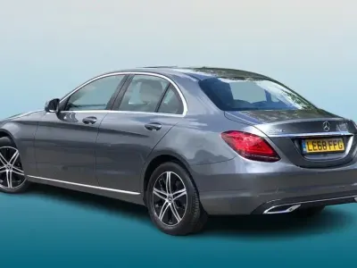 Used Mercedes C200 Premium 2019 Grey Sedan
