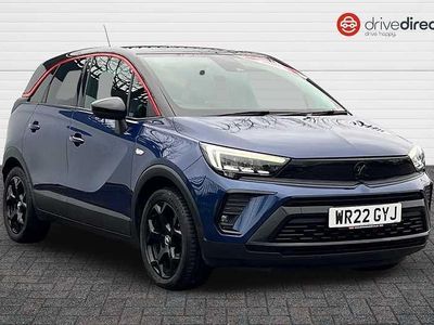 Used Vauxhall Crossland GS Line 83 HP (61 kW) 2022 Blue SUV