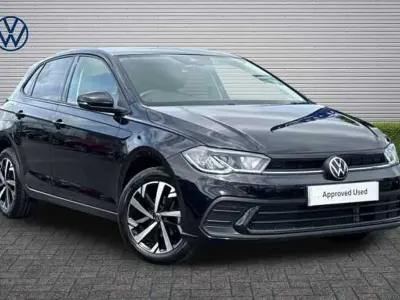 Used VW Polo Match 95 HP (69 kW) 2025 Black Hatchback