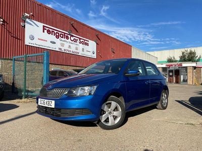 Blue Used 2016 Skoda Fabia SE Hatchback | £6,950 (Fair price)