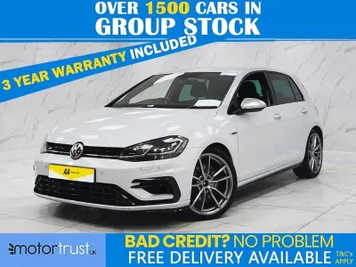 Begagnad VW Golf VII R 300 HK (220 kW) 2019 Silver Halvkombi