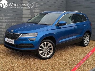 Used Skoda Karoq SE L 150 HP (110 kW) 2022 Blue SUV