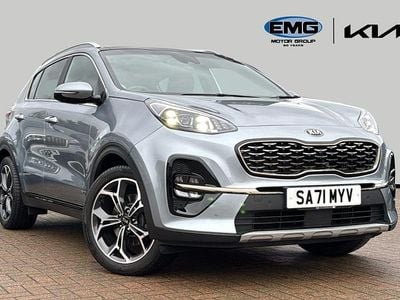 Silver Used 2021 Kia Sportage GT-Line S SUV | £20,995 (Good price)
