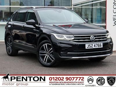 Used VW Tiguan Elegance 150 HP (110 kW) 2021 Black SUV