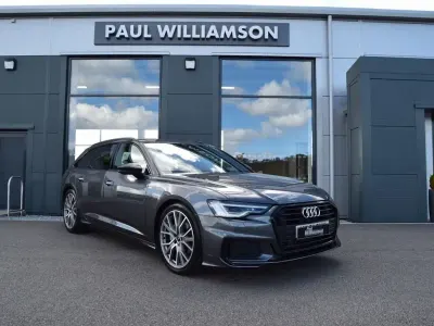 Used Audi A6 Black Edition 204 HP (150 kW) 2021 Grey Estate