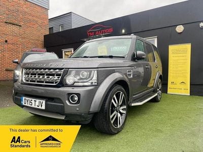 Used Land Rover Discovery 4 HSE Luxury 256 HP (188 kW) 2015 Grey SUV