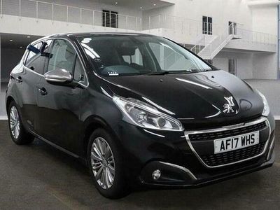 Used Peugeot 208 Allure 2017 Black Hatchback