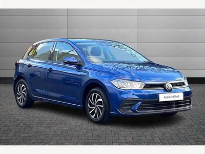 Blue Used 2022 VW Polo Life Hatchback | £16,850 (Fair price)