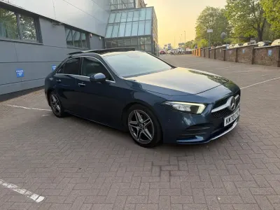Used Mercedes A200 AMG Line Premium Plus 2020 Blue Sedan