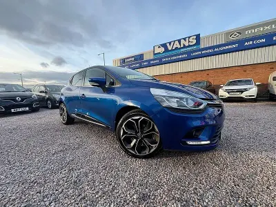 Used Renault Clio Iconic 90 HP (66 kW) 2019 Iron blue Hatchback