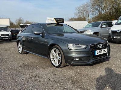 Begagnad Audi A4 S-Line 150 HK (110 kW) 2014 Grå Sedan