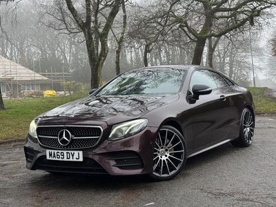 Used Mercedes E220 AMG line 2019 Red Coupe