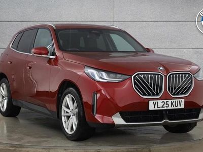 Used BMW X3 xLine 208 HP (152 kW) 2025 Red SUV