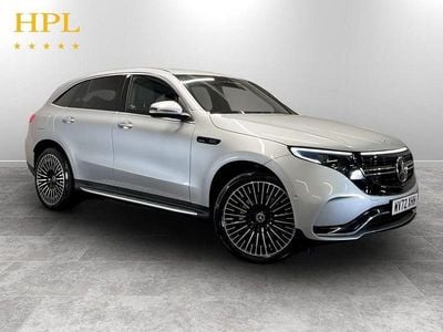 Used Mercedes EQC400 AMG line 300 kW (408 HP) 2022 Silver SUV