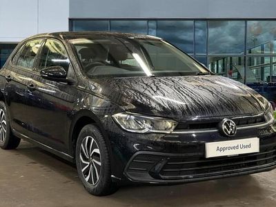 Used VW Polo Life 95 HP (69 kW) 2022 Black Hatchback