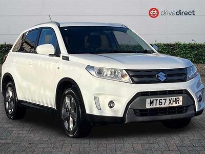 White Used 2017 Suzuki Vitara SZ-T Hatchback | £10,598 (Fair price)