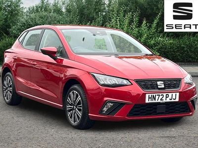 Used Seat Ibiza SE Technology 95 HP (69 kW) 2022 Red Hatchback