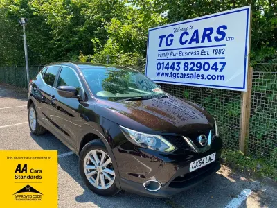Used Nissan Qashqai Acenta Premium 110 HP (80 kW) 2014 Black SUV