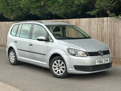 Used VW Touran S 105 HP (77 kW) 2012 Silver MPV