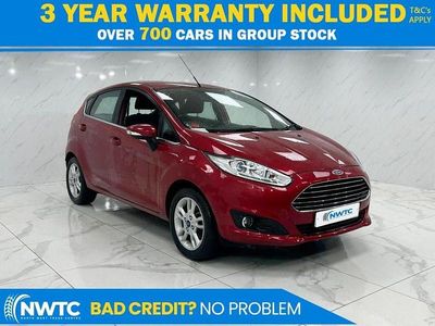 Red Used 2015 Ford Fiesta Zetec Hatchback | £7,895 (Fair price)