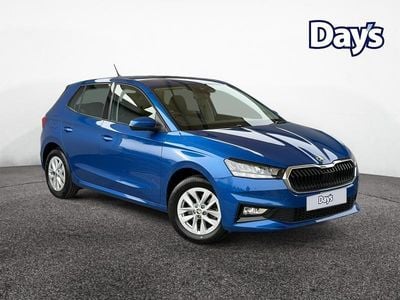 Used Skoda Fabia Comfort 110 HP (80 kW) 2023 Blue Hatchback