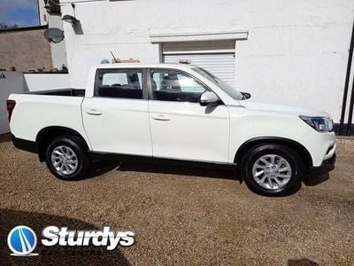 Used Ssangyong (KGM) Musso 181 HP (133 kW) 2018 White Pickup