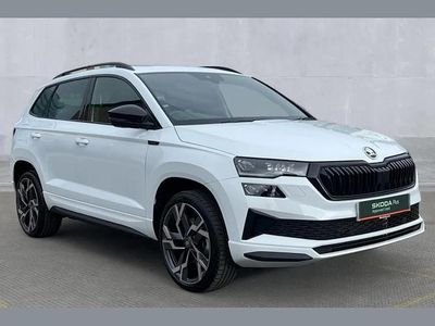 New Skoda Karoq SportLine 147 HP (108 kW) 2026 White SUV