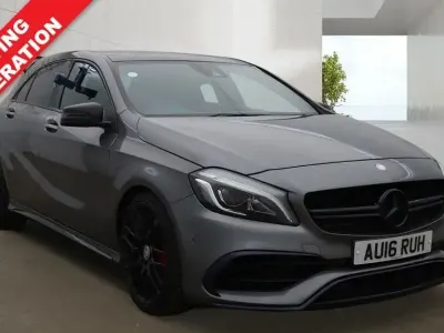 Used Mercedes A45 AMG Premium 360 HP (264 kW) 2016 Grey Hatchback