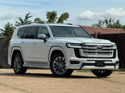 New Toyota Land Cruiser 2026 White SUV