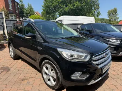 Used Ford Kuga Titanium 150 HP (110 kW) 2018 Black SUV