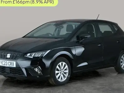Begagnad Seat Ibiza SE 80 HK (58 kW) 2023 Svart Halvkombi