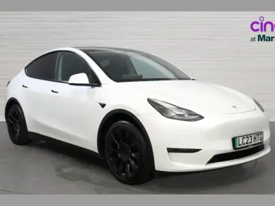 Used Tesla Model Y Long Range AWD 378 kW (514 HP) 2023 White SUV