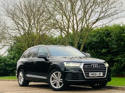 Used Audi Q7 S-Line 231 HP (169 kW) 2018 Black SUV