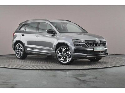 Used Skoda Karoq SportLine 140 HP (102 kW) 2025 Graphite grey metallic SUV