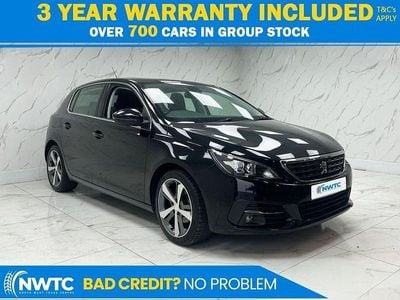 Black Used 2018 Peugeot 308 Allure Hatchback | £8,295 (Fair price)