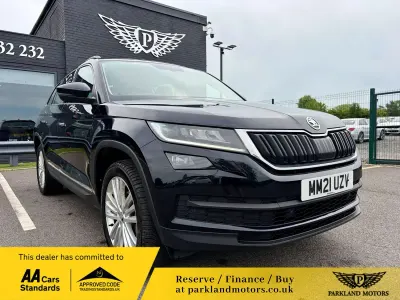 Used Skoda Kodiaq SE L 150 HP (110 kW) 2021 Black SUV